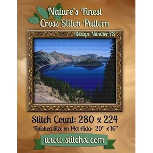 Cross Stitch Nature’s 9781502581167 Number Finest Design 预订 Pattern