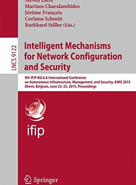 【预订】Intelligent Mechanisms for Network Configuration and Security