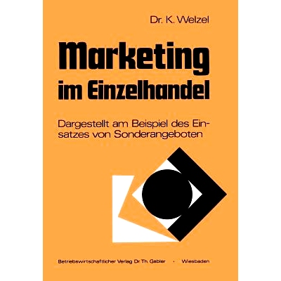 预订 Marketing im Einzelhandel: Dargestellt am Beispiel des Einsatzes von Sonderangeboten: 9783409365413