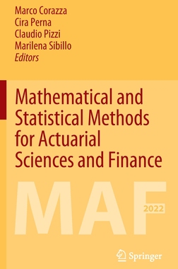 【预订】Mathematical and Statistical Methods for Actuarial Sciences and Fina 9783030996376