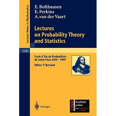 Ecole d&rsquo;Et&eacute; de Probabilit&eacute;s de Saint-