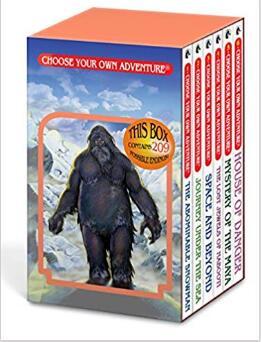 【预售】Box Set #6-1 Choose Your Own Adventure Books 1-6:: Box Set Containing: The Abominable Snowman, Journey Und...