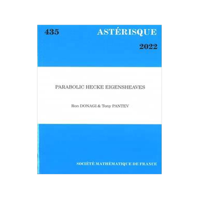 [预订]Parabolic Hecke Eigensheaves 9782856299609