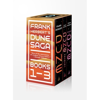 预订 Frank Herbert’s Dune Saga 3-Book Boxed Set: Dune, Dune Messiah, and Children of Dune 弗兰克·赫伯特（Frank Herbert