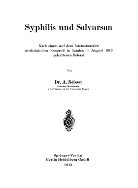 预订 Syphilis und Salvarsan: Nach einem auf dem Internationalen medizinischen Kongreß in London im August 1913 gehalten