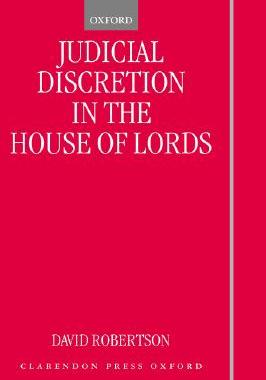 【预订】Judicial Discretion in the House of Lords