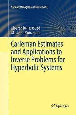 【预订】Carleman Estimates and Applications to Inverse Problems for Hyperbolic Systems