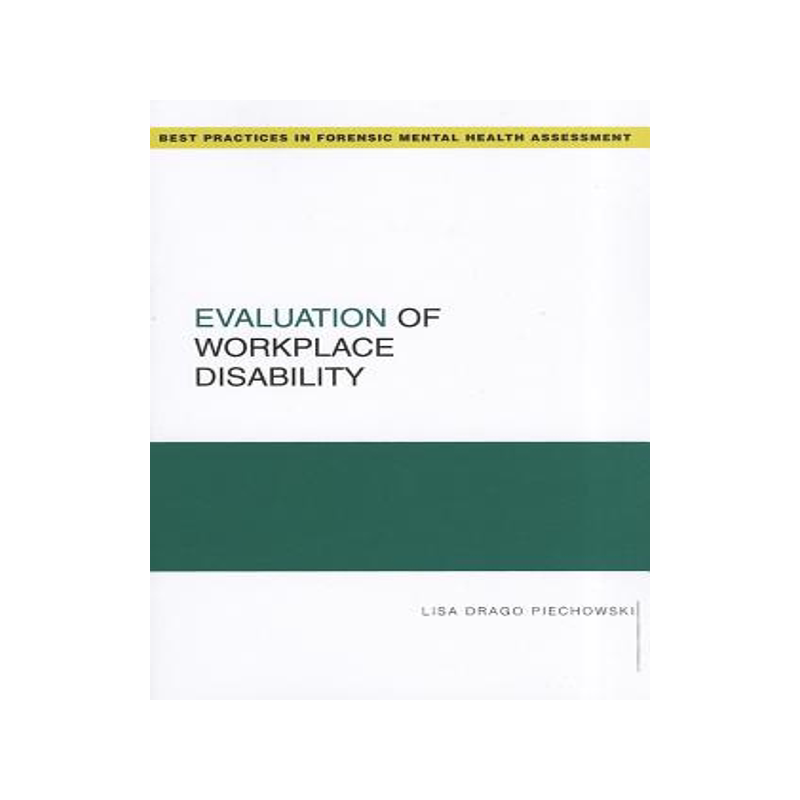 【预售】【预售】Evaluation of Workplace Disability