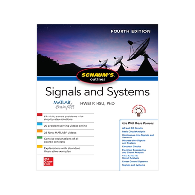 现货 英文原版 信号与系统概论，第四版 Schaum’s Outline of Signals and Systems, Fourth Edition