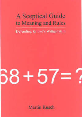 预订 A Sceptical Guide to Meaning and Rules