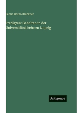 预订 Predigten: Gehalten in der Universitätskirche zu Leipzig: 9783563684047