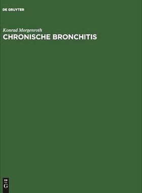 预订 Chronische Bronchitis: 9783110113846