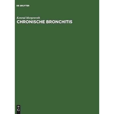 预订 Chronische Bronchitis: 9783110113846