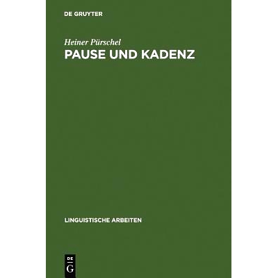 预订 Pause und Kadenz: Interferenzerscheinungen bei der englischen Intonation deutscher Sprecher: 9783484102286