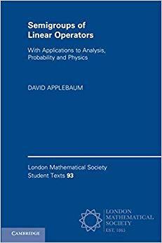 Semigroups of Linear Operators