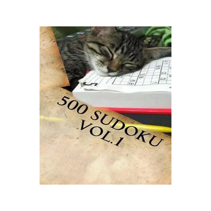 [预订]500 SUDOKU vol.1: 5 difficulty levels 9781508564874