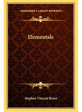 预订 Elementals: 9781162868417