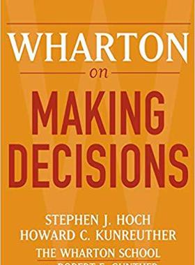 【预售】Wharton on Making Decisions
