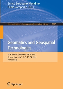 【预订】Geomatics and Geospatial Technologies 9783030944254