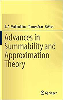 【预售】Advances in Summability and Approximation Theory