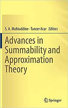 【预售】Advances in Summability and Approximation Theory