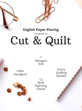 预订 English Paper Piecing Templates To Cut & Quilt: Including Over 1000 1