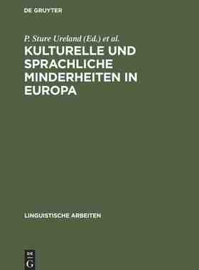 【预订】Kulturelle und sprachliche Minderheiten in Europa 9783484301092