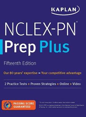 【预订】Nclex-PN Prep Plus: 2 Practice Tests + Proven Strategies + Online + Video