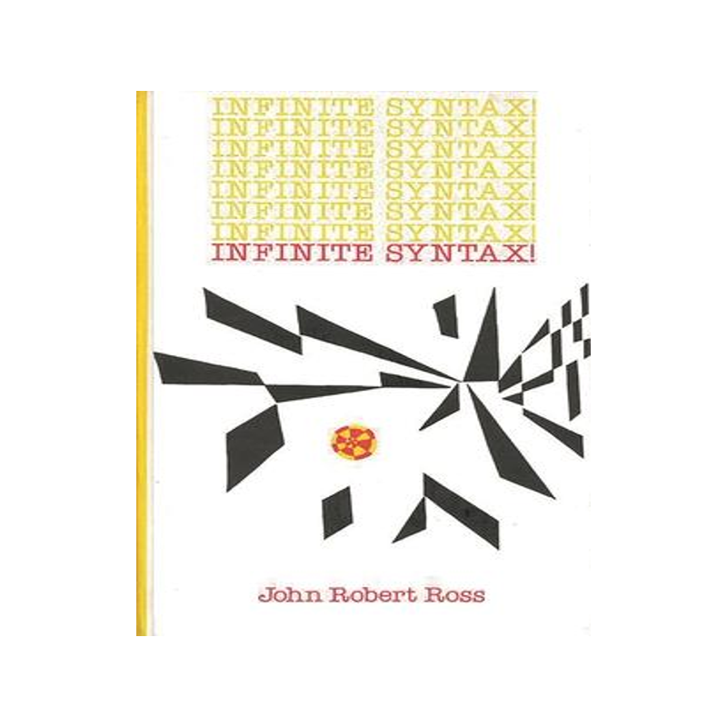 [预订]Infinite Syntax 9780893910426