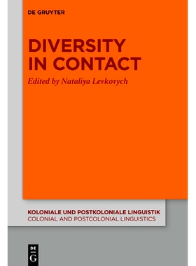 预订 Diversity in Contact 接触的多样性: 9783111323503