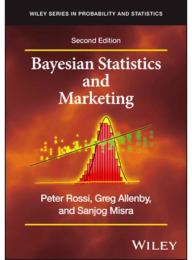 现货 Bayesian Statistics and Marketing, Second Edition 贝叶斯统计学与市场营销 第2版: 9781394219117