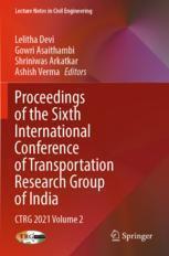 [预订]Proceedings of the Sixth International Conference of Transportation Research Group of India: Ctrg 20 9789811934964