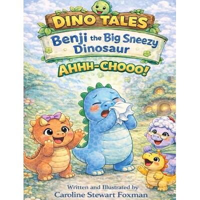 预订 Dino Tales: Benji the Big Sneezy Dinosaur 9798994680025