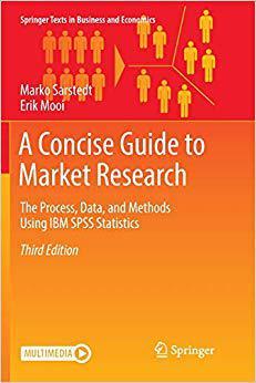 【预售】A Concise Guide to Market Research: The Process, Data, and Methods Using IBM SPSS Statistics