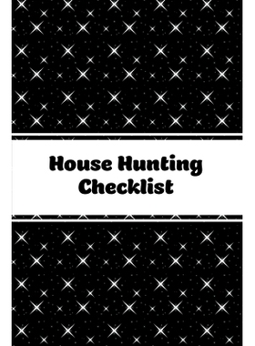 预订 House Hunting Checklist: New Home Buying, Keep Track Of Important Property Details, Features & Notes, Real Estate H