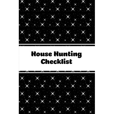 预订 House Hunting Checklist: New Home Buying, Keep Track Of Important Property Details, Features & Notes, Real Estate H