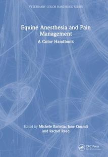 Anesthesia Equine and Pain 9781032309620 Management 预订