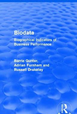 【预订】Biodata (Routledge Revivals): Biographical Indicators of Business Performance