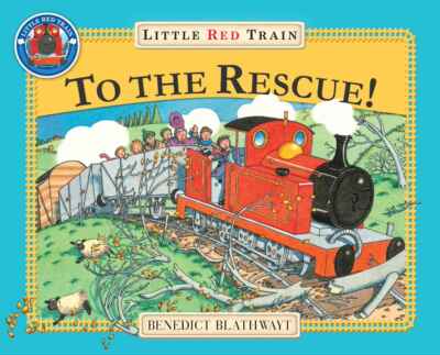 现货红色小火车系列 去救援 英文原版 经典儿童绘本 The Little Red Train: To The Rescue
