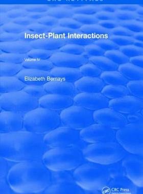 [预订]Insect-Plant Interactions (1992): Volume IV 9781138576179