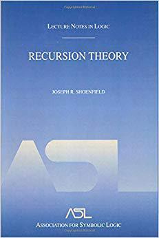 【预售】Recursion Theory