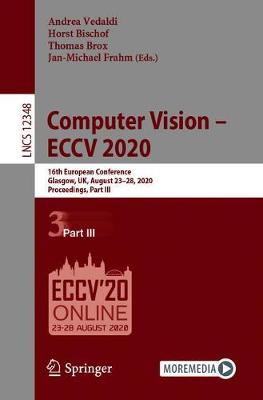 【预订】Computer Vision – ECCV 2020