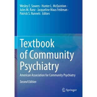 预订 Textbook of Community Psychiatry: American Association for Community Psychiatry 社区精神病学教材:美国社区精神病学