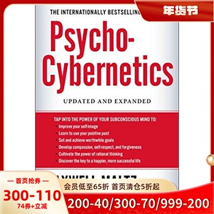 现货 Psycho-Cybernetics, Updated and Expanded 心理学控制论 英文原版