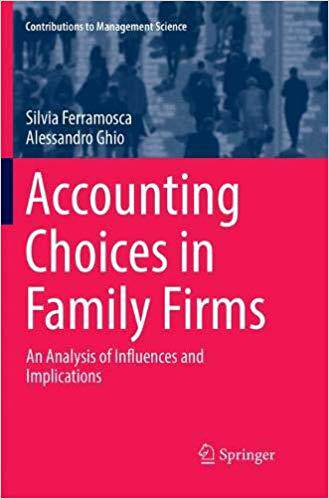 【预售】Accounting Choices in Family Firms: An Analysis of Influences and Implications