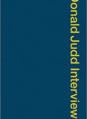 【预售】Donald Judd Interviews