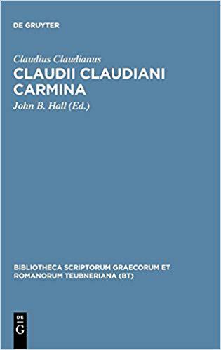 【预订】Claudii Claudiani Carmina 9783598712401