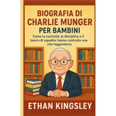 预订 Biografia di Charlie Munger per bambini: Come la curiosità, la disciplina e il lavoro di squadra hanno costruito u