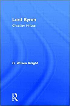 【预售】Lord Byron - Wilson Knight  V1