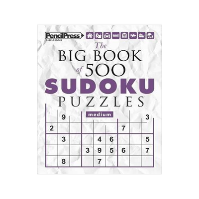 [预订]The Big Book of 500 Sudoku Puzzles Medium (with answers) 9781979507981